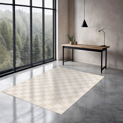 Addo - Tapis intérieur/extérieur - Ecru 120x170 cm - 1