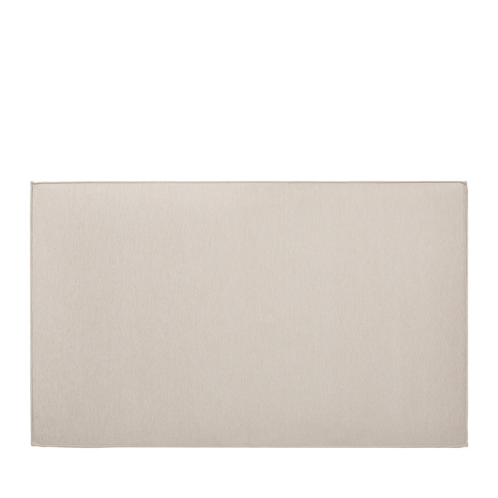 Lily - Tête de lit compressée en tissu L 180 cm - Beige - 2