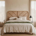 Kayan - Tête de lit en rotin 168 cm - Naturel - 1