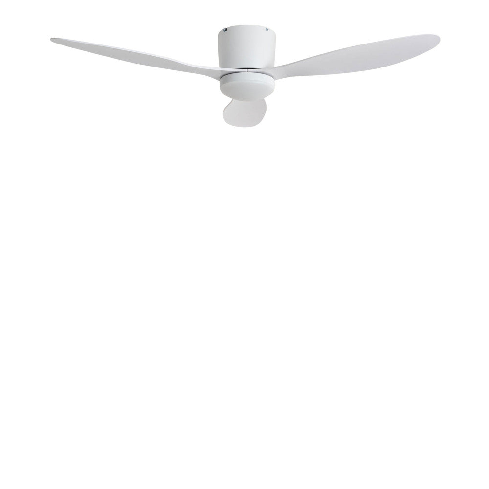 Pulse - Ventilateur de plafond silencieux LED intérieur/extérieur - Blanc - 2