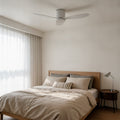Pulse - Ventilateur de plafond silencieux LED intérieur/extérieur - Blanc - 1