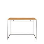 Vita - Bureau en bois et métal L100cm - Bois clair - 2